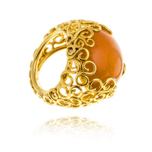 Carica l'immagine nel visualizzatore di Gallery, Anello Maxi Logo - Sara Lubrano