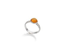 Carica l'immagine nel visualizzatore di Gallery, Anello Arcobaleno Ambra Silver - Sara Lubrano 
