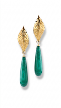Carica l'immagine nel visualizzatore di Gallery, Orecchini Foglia lunga - Sara Lubrano 
